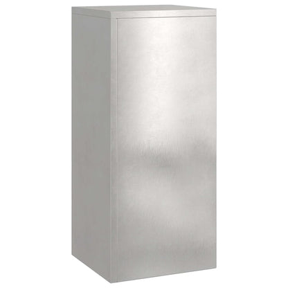 Pflanzenständer 2 pcs Silber 24 x 24 x 55 cm Edelstahl