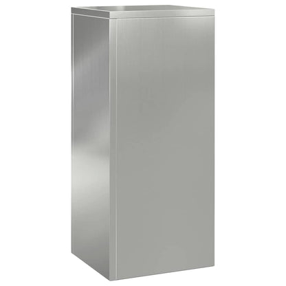 Pflanzenständer 2 pcs Silber 24 x 24 x 55 cm Verzinkter Stahl
