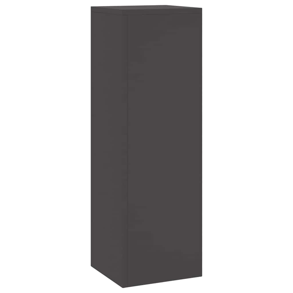 Pflanzenständer 2 pcs Schwarz 24 x 24 x 75 cm Stahl