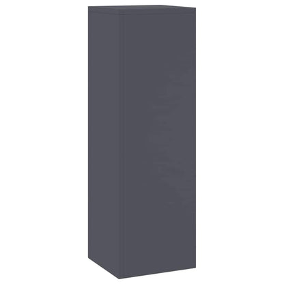 Pflanzenständer 2 pcs Anthrazit 24 x 24 x 75 cm Stahl