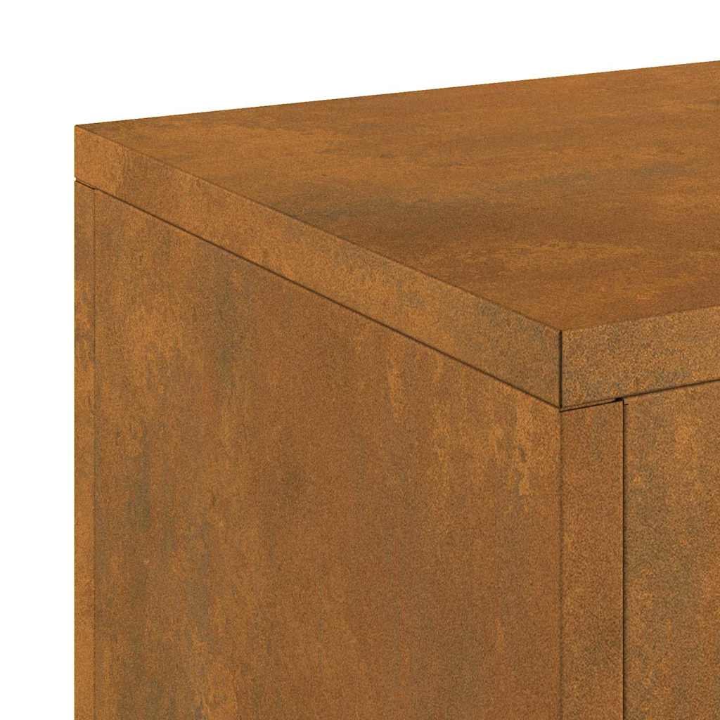 Pflanzenständer 2 pcs Rostig 24 x 24 x 35 cm