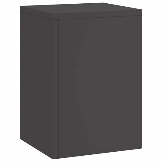 Pflanzenständer 3 pcs Schwarz 24 x 24 x 75 cm Stahl