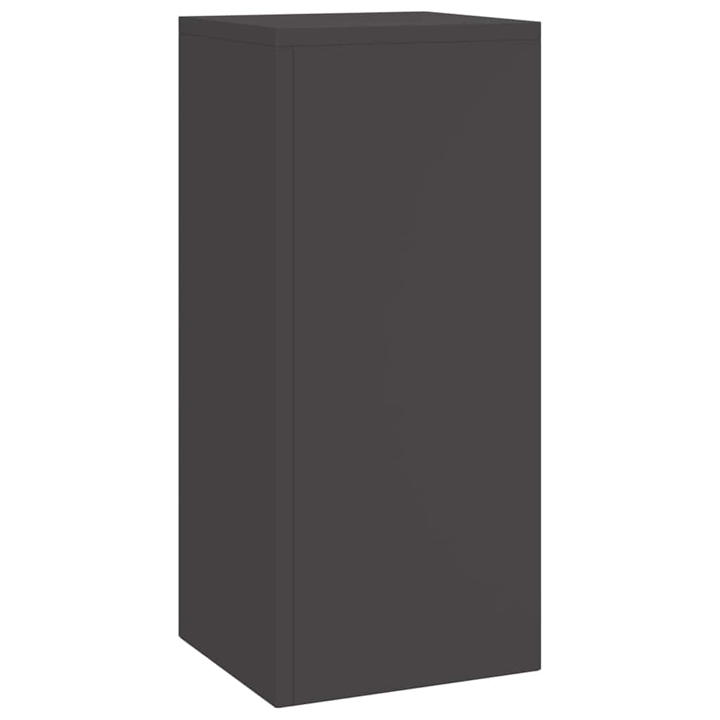 Pflanzenständer 3 pcs Schwarz 24 x 24 x 75 cm Stahl