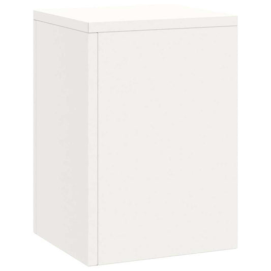 Pflanzenständer 3 pcs Weiß 24 x 24 x 75 cm Stahl