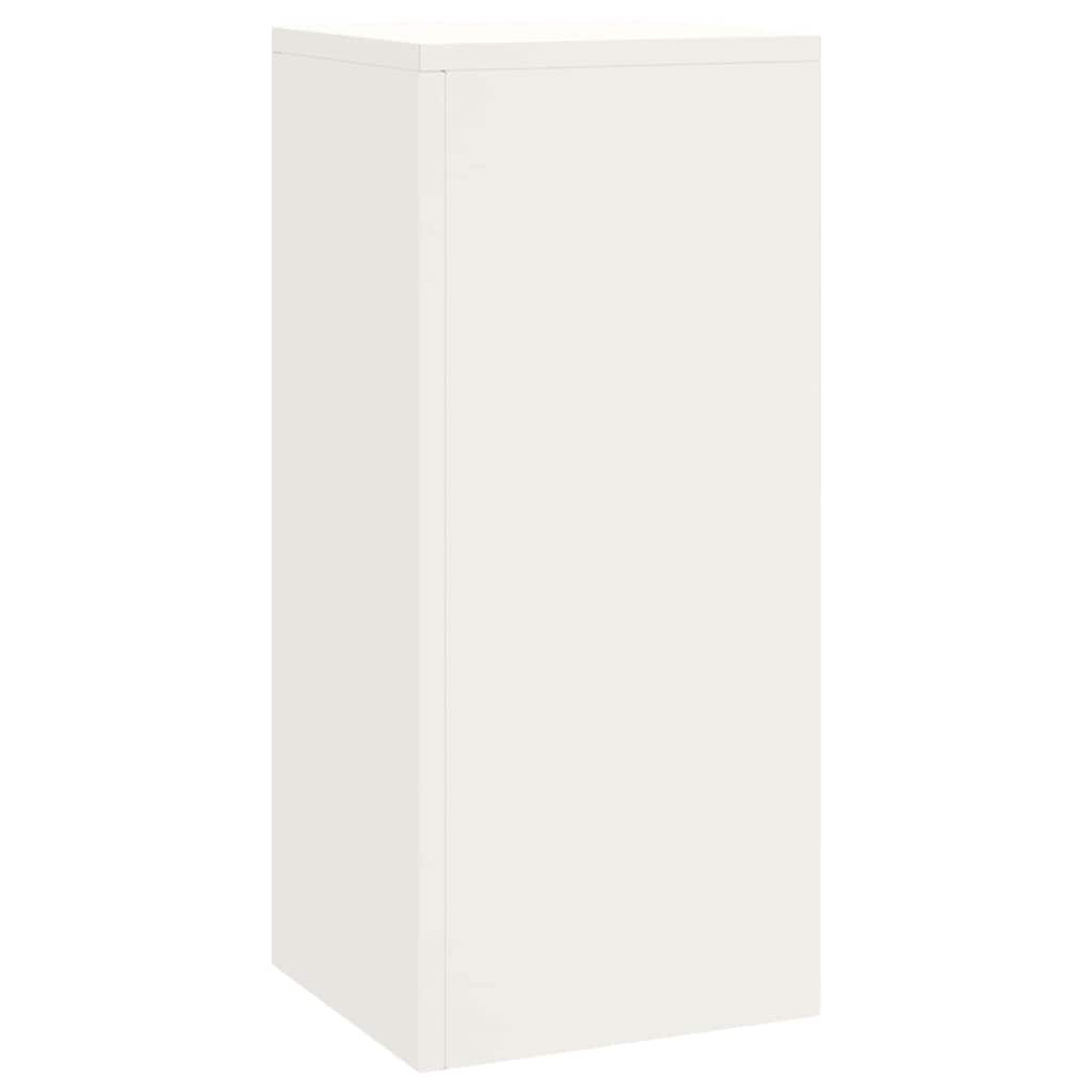 Pflanzenständer 3 pcs Weiß 24 x 24 x 75 cm Stahl