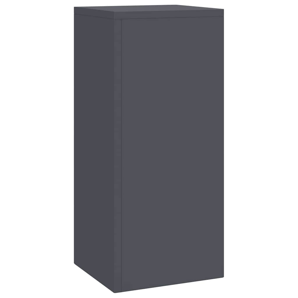 Pflanzenständer 3 pcs Anthrazit 24 x 24 x 75 cm Stahl