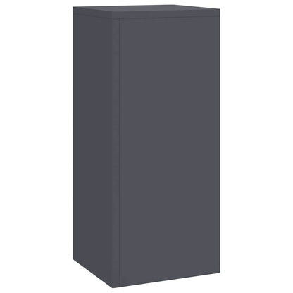 Pflanzenständer 3 pcs Anthrazit 24 x 24 x 75 cm Stahl