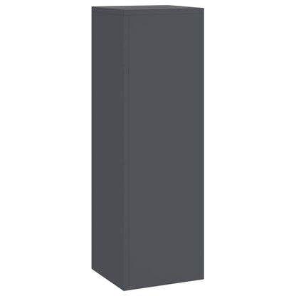 Pflanzenständer 3 pcs Anthrazit 24 x 24 x 75 cm Stahl