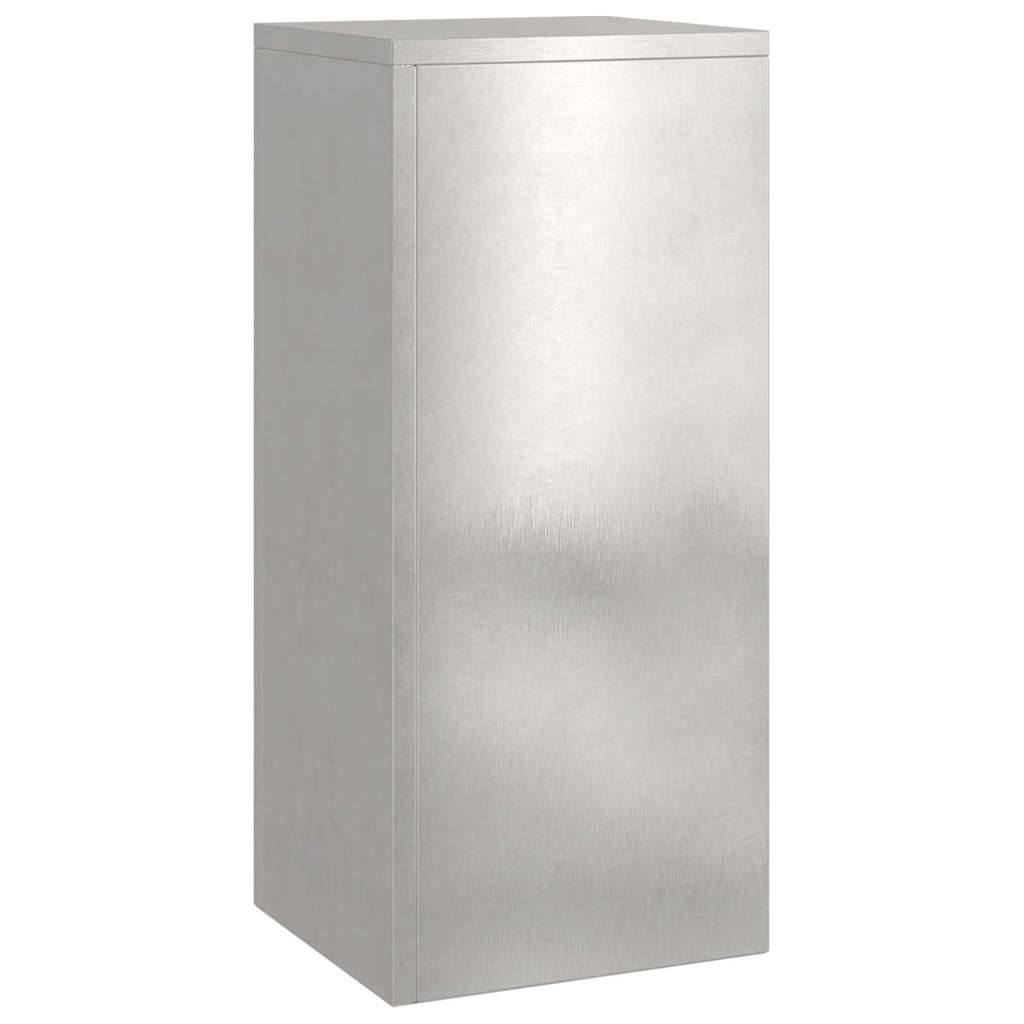 Pflanzenständer 3 pcs Silber 24 x 24 x 75 cm Edelstahl