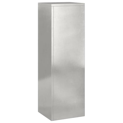 Pflanzenständer 3 pcs Silber 24 x 24 x 75 cm Edelstahl