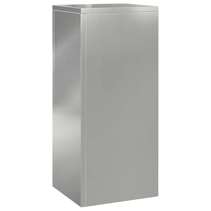 Pflanzenständer 3 pcs Silber 24 x 24 x 75 cm Verzinkter Stahl