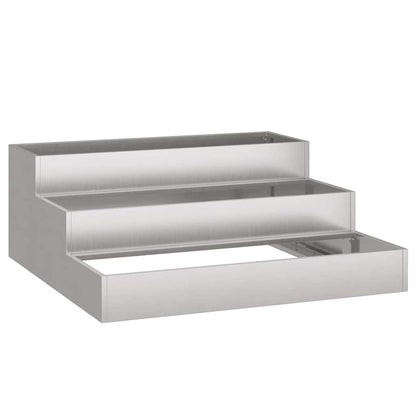 Gartenblumentopf Rostig 90 x 90 x 35 cm Wetterfeststahl