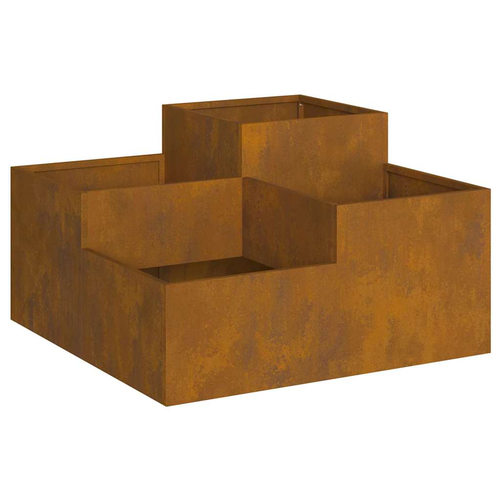 Gartenblumentopf Rostig 80 x 80 x 48 cm
