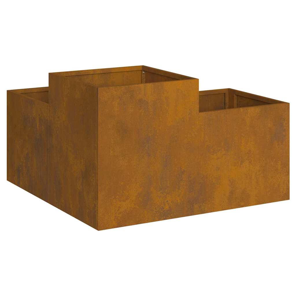 Gartenblumentopf Rostig 80 x 80 x 48 cm