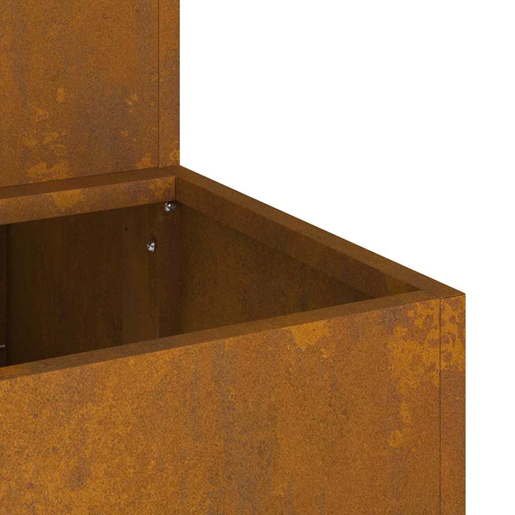 Gartenblumentopf Rostig 100 x 60 x 45 cm