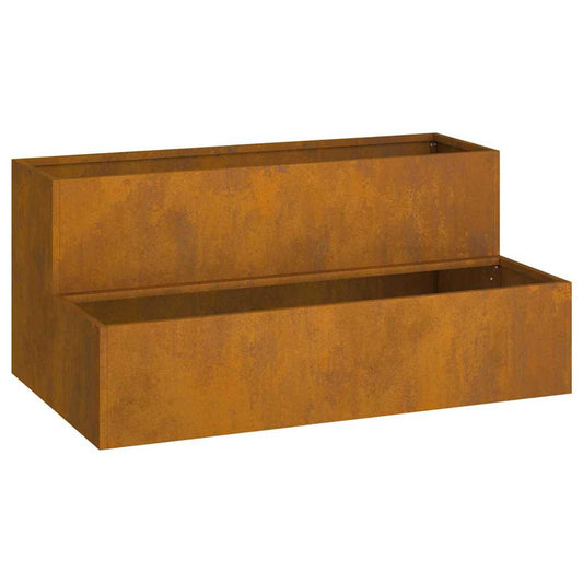 Gartenblumentopf Rostig 100 x 60 x 45 cm