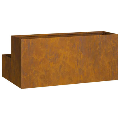 Gartenblumentopf Rostig 100 x 60 x 45 cm