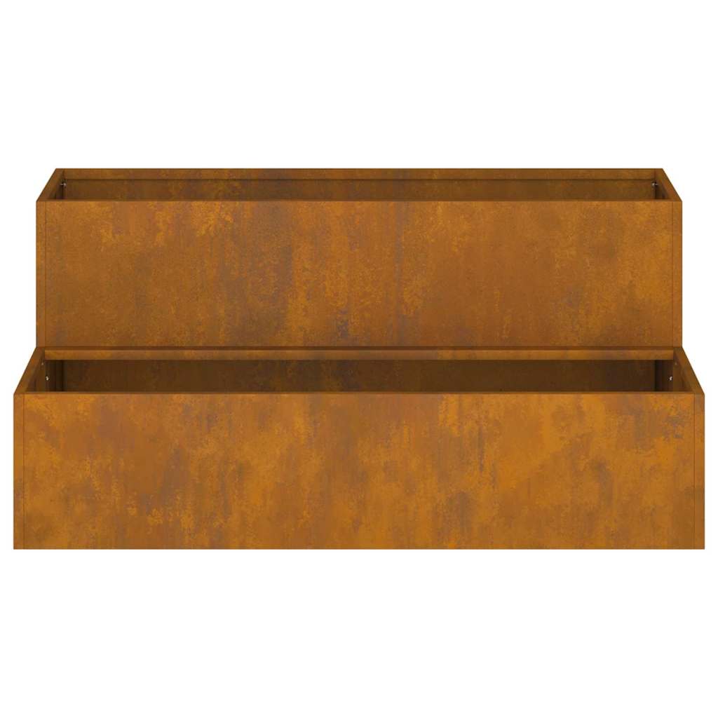 Gartenblumentopf Rostig 100 x 60 x 45 cm