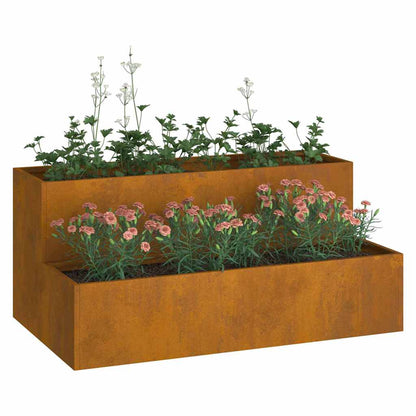 Gartenblumentopf Rostig 100 x 60 x 45 cm