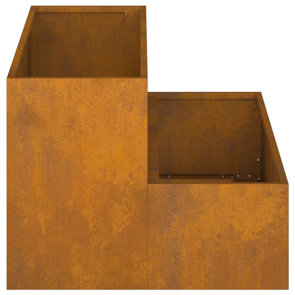 Gartenblumentopf Rostig 100 x 60 x 45 cm