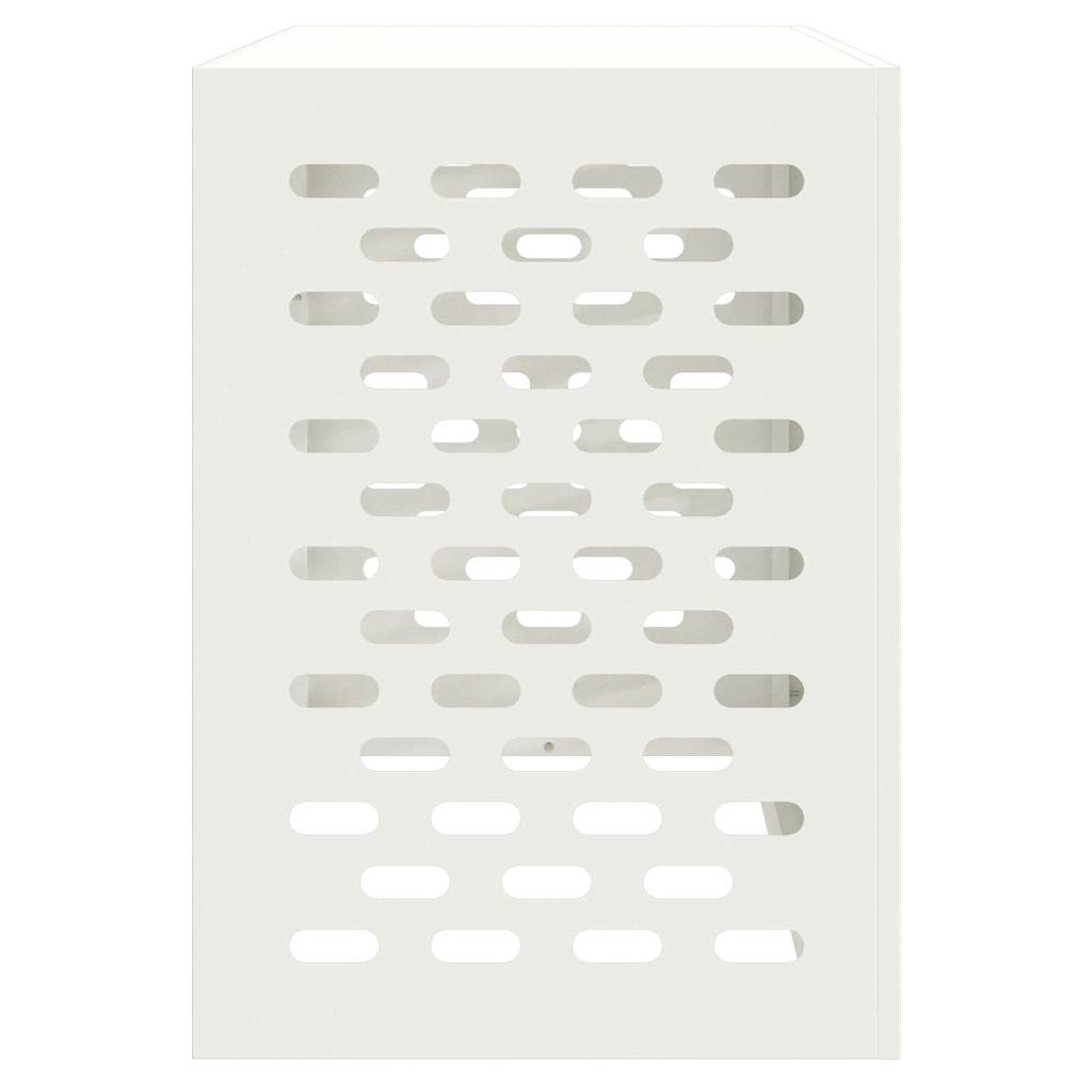 Klimaanlagenabdeckung Weiß 100 x 50 x 70 cm Stahl