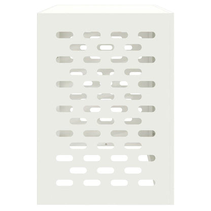 Klimaanlagenabdeckung Weiß 100 x 50 x 70 cm Stahl