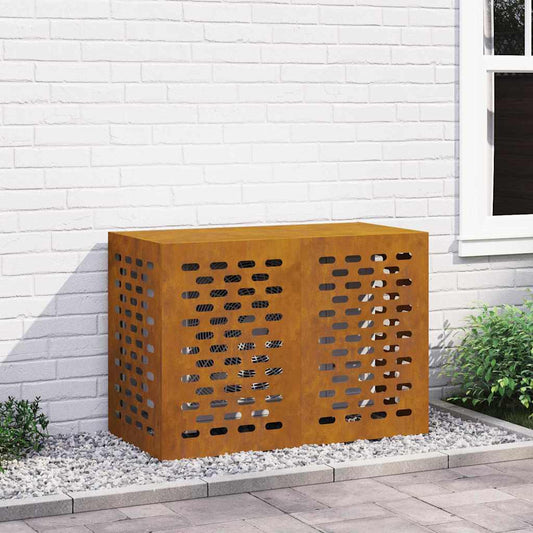 Klimaanlagenabdeckung Rostig 100 x 50 x 70 cm Wetterfeststahl