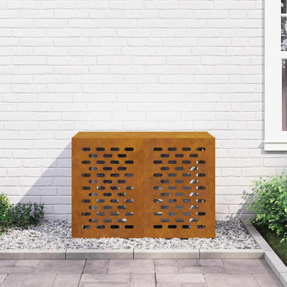 Klimaanlagenabdeckung Rostig 100 x 50 x 70 cm Wetterfeststahl