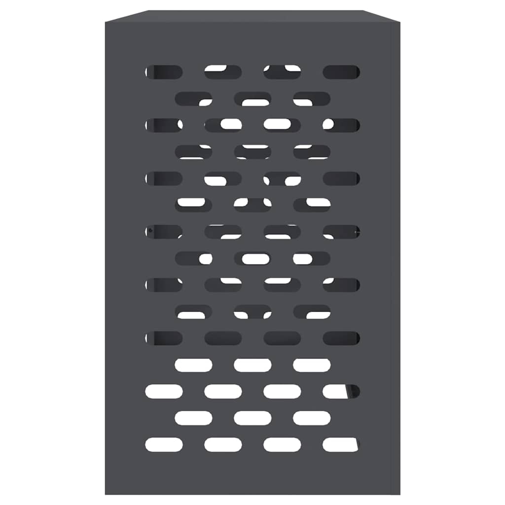 Klimaanlagenabdeckung Anthrazit 110 x 50 x 80 cm Stahl