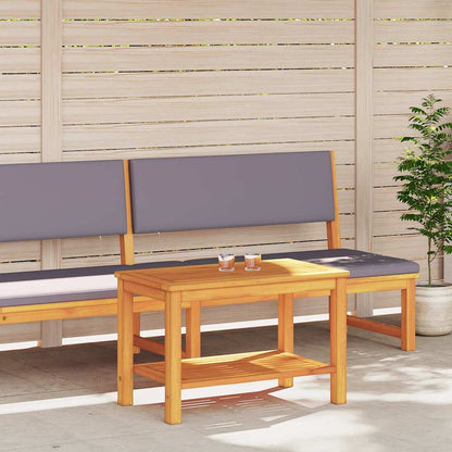 Couchtisch Braun 90 x 50 x 45 cm Akazie Massivholz