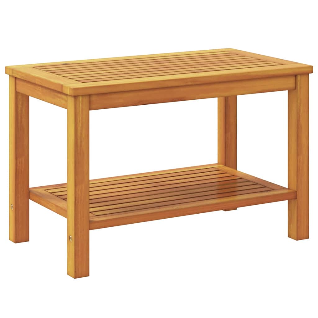 Couchtisch Braun 90 x 50 x 45 cm Akazie Massivholz