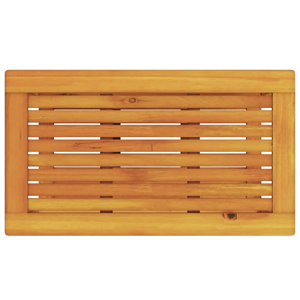Couchtisch Braun 90 x 50 x 45 cm Akazie Massivholz
