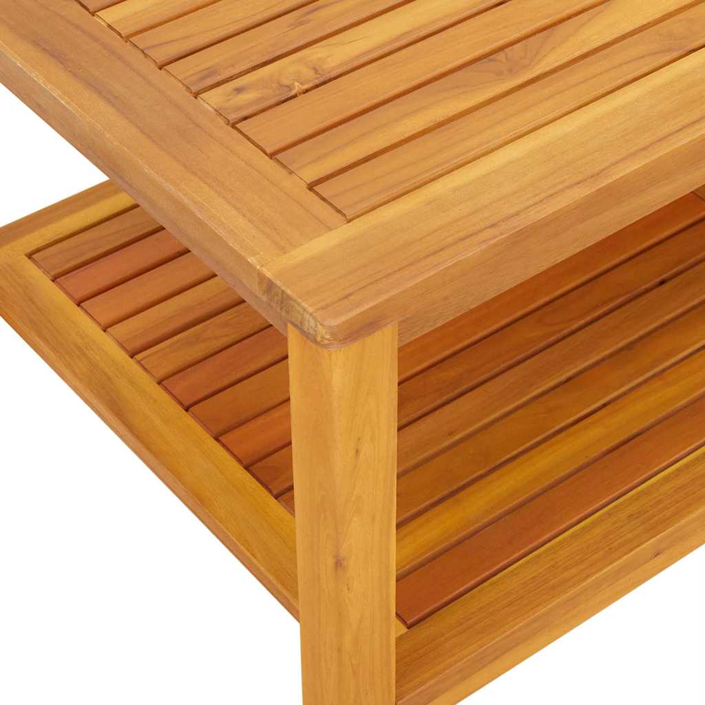 Couchtisch Braun 110 x 55 x 45 cm Akazie Massivholz