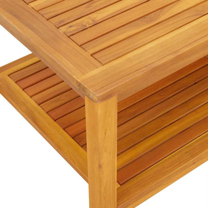 Couchtisch Braun 110 x 55 x 45 cm Akazie Massivholz