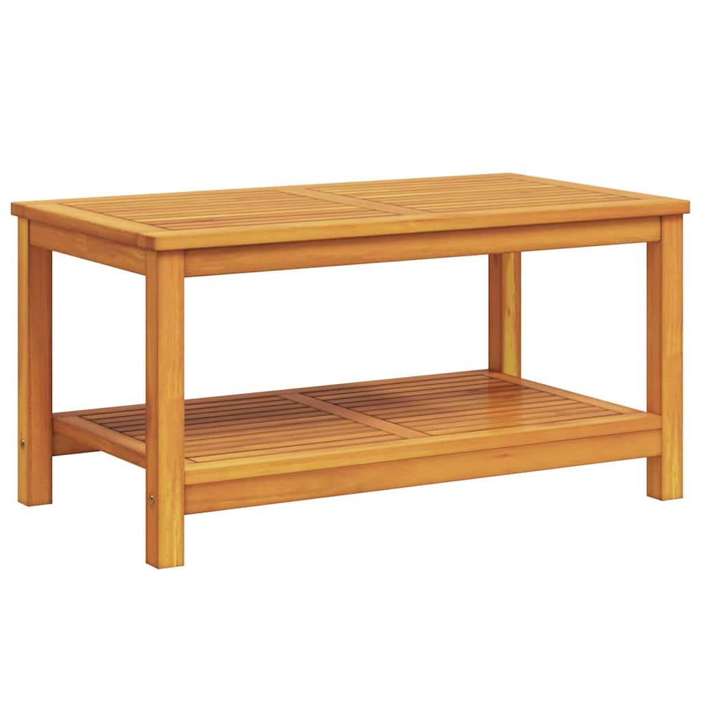 Couchtisch Braun 110 x 55 x 45 cm Akazie Massivholz