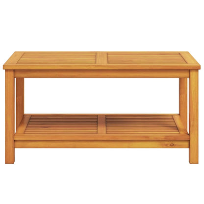 Couchtisch Braun 110 x 55 x 45 cm Akazie Massivholz