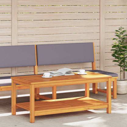 Couchtisch Braun 70 x 40 x 45 cm Akazie Massivholz