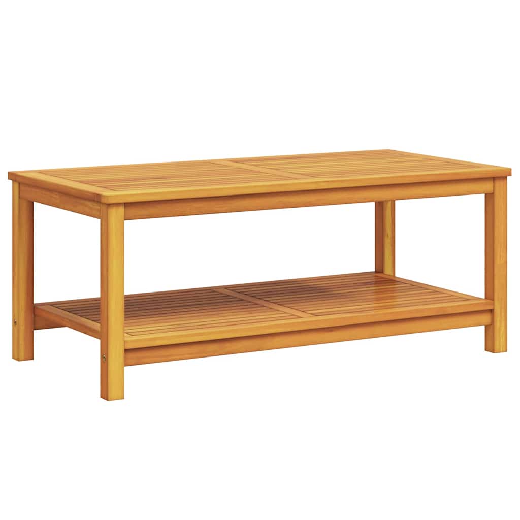 Couchtisch Braun 70 x 40 x 45 cm Akazie Massivholz