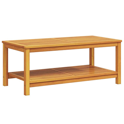 Couchtisch Braun 70 x 40 x 45 cm Akazie Massivholz