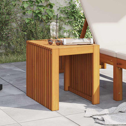 Beistelltisch Braun 43 x 36 x 40 cm Massivholz Teak