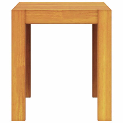 Beistelltisch Braun 43 x 36 x 40 cm Massivholz Teak
