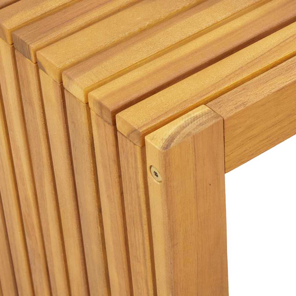 Couchtisch Braun 70 x 35 x 35 cm Akazie Massivholz