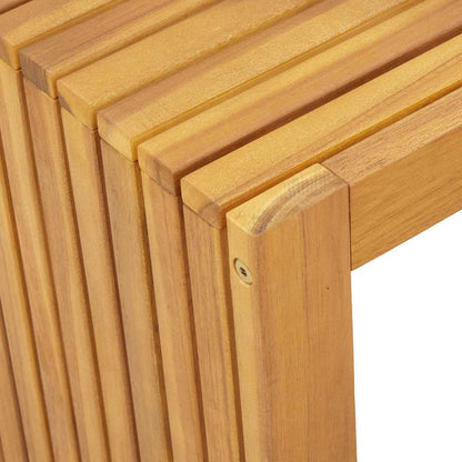 Couchtisch Braun 70 x 35 x 35 cm Akazie Massivholz