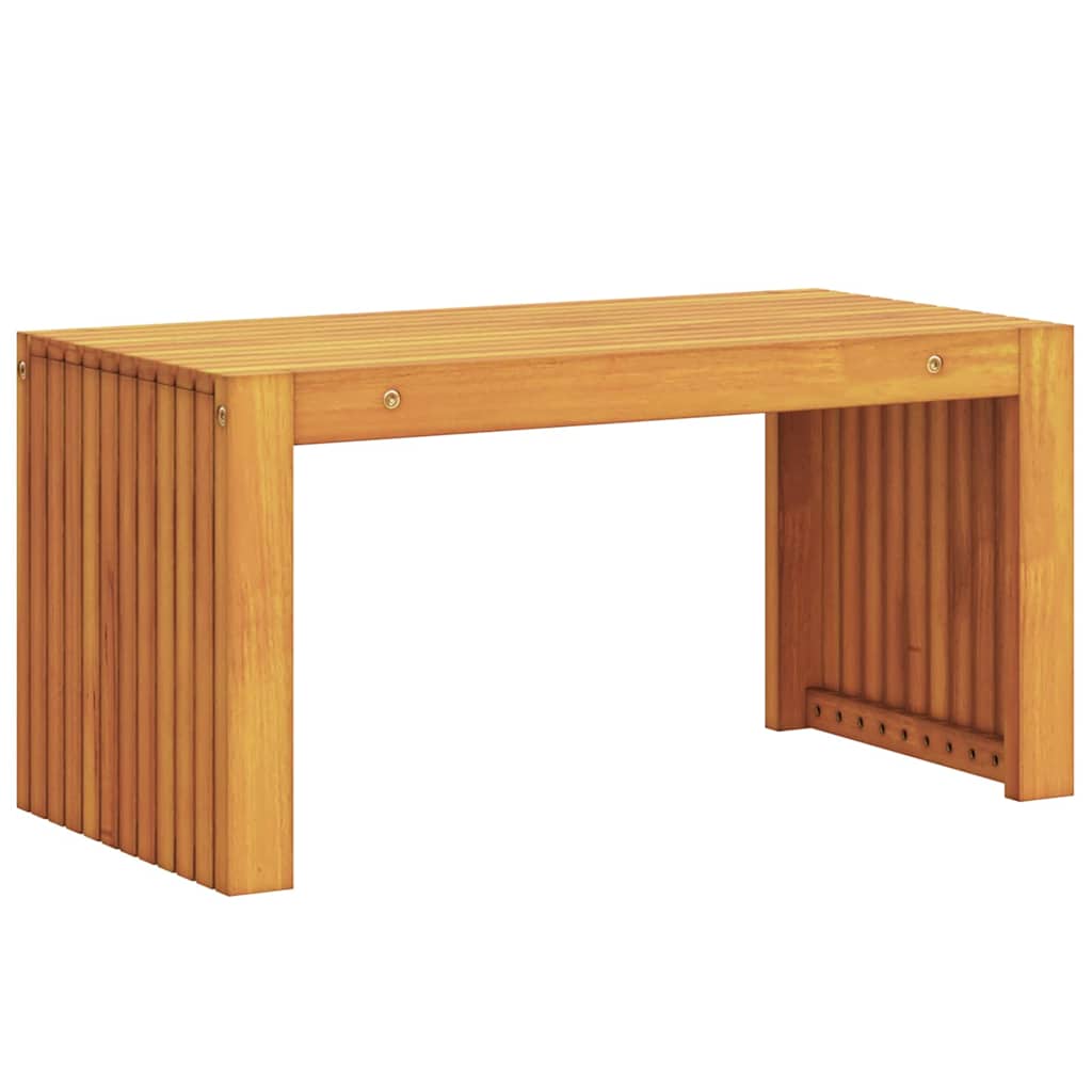 Couchtisch Braun 70 x 35 x 35 cm Akazie Massivholz