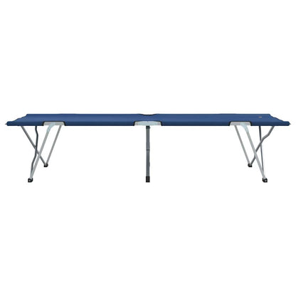 Klapp Schlafbett fürs Camping Blau 62 x 194 x 42 cm