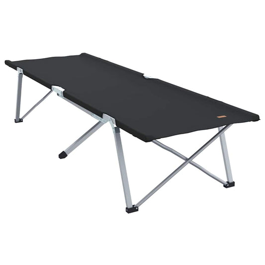 Klapp Schlafbett fürs Camping Schwarz 62 x 194 x 42 cm