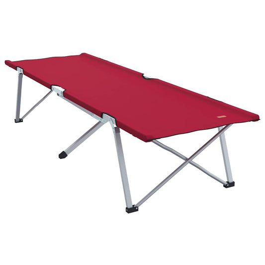 Klapp Schlafbett fürs Camping Rot 62 x 194 x 42 cm Oxford Stoff