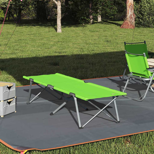 Klapp Schlafbett fürs Camping Dunkelgrün 62 x 194 x 42 cm