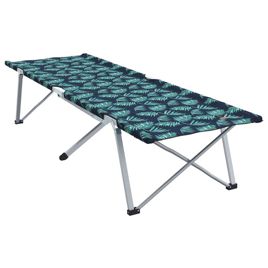 Klapp Schlafbett fürs Camping Blattmuster 62 x 194 x 42 cm