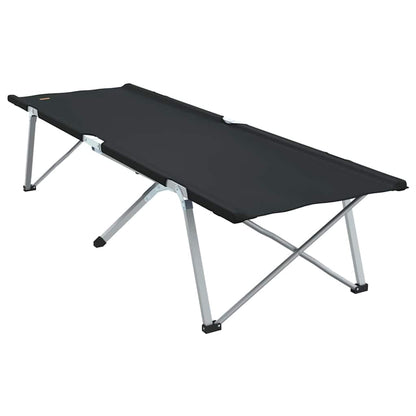 Klapp Schlafbett fürs Camping 2 pcs Schwarz 62 x 194 x 42 cm